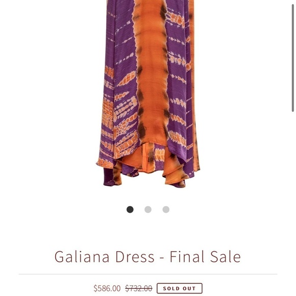 Carolina K  silky summer dress - Picture 4 of 4